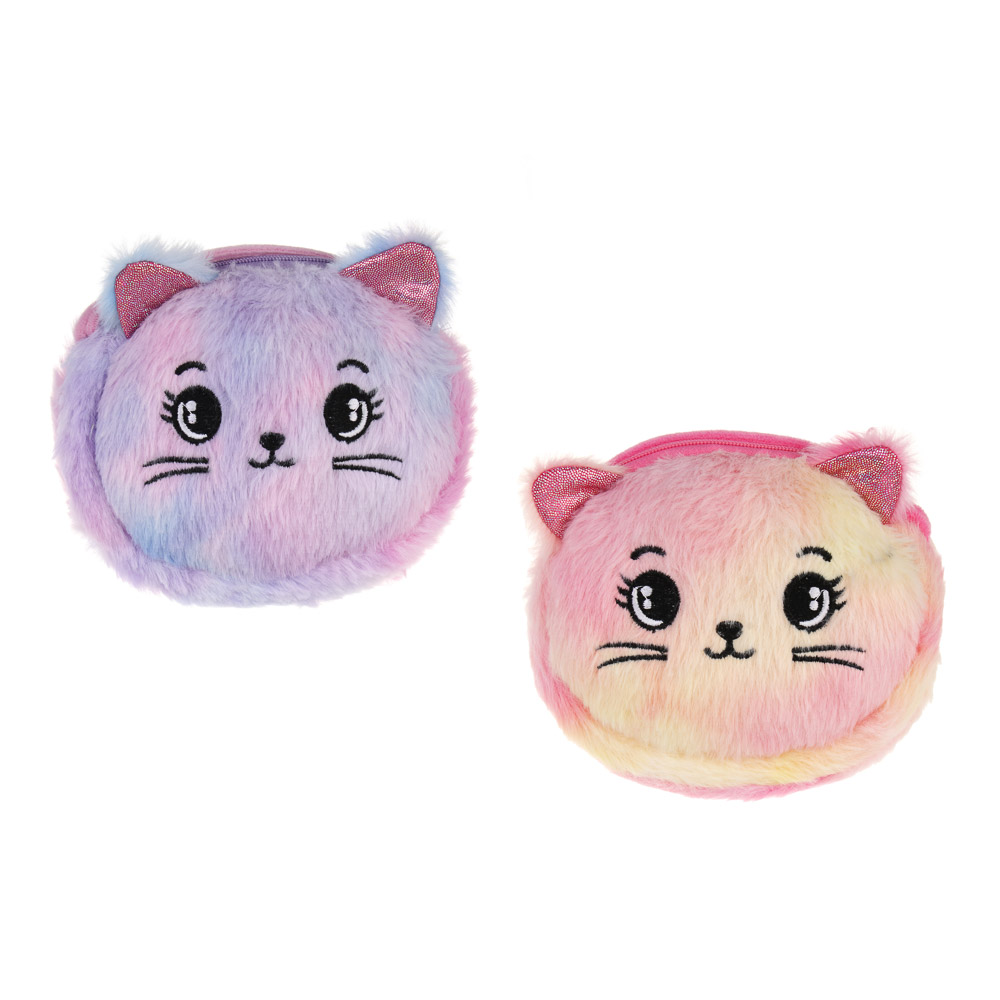 Сумка детская мягкая "Котя", полиэстер, тм ИГРОЛЕНД, 13х10 см, арт.№ C46-002