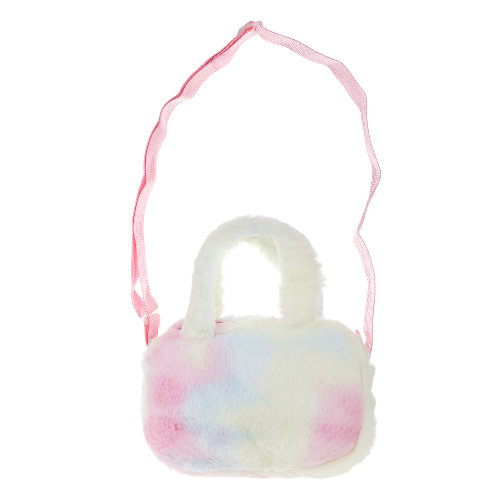 Сумка детская мягкая "Единорожка", полиэстер, тм ИГРОЛЕНД, 17х12 см, арт.№ C46-004