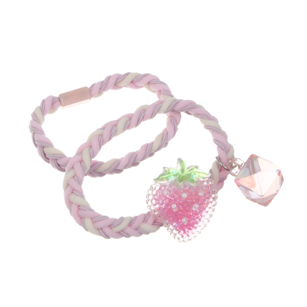 ЮНИLOOK Резинки для волос 2шт, d5,5см, полиэстер, акрил, 6 дизайнов, ACS25-18, арт.№ 321-398