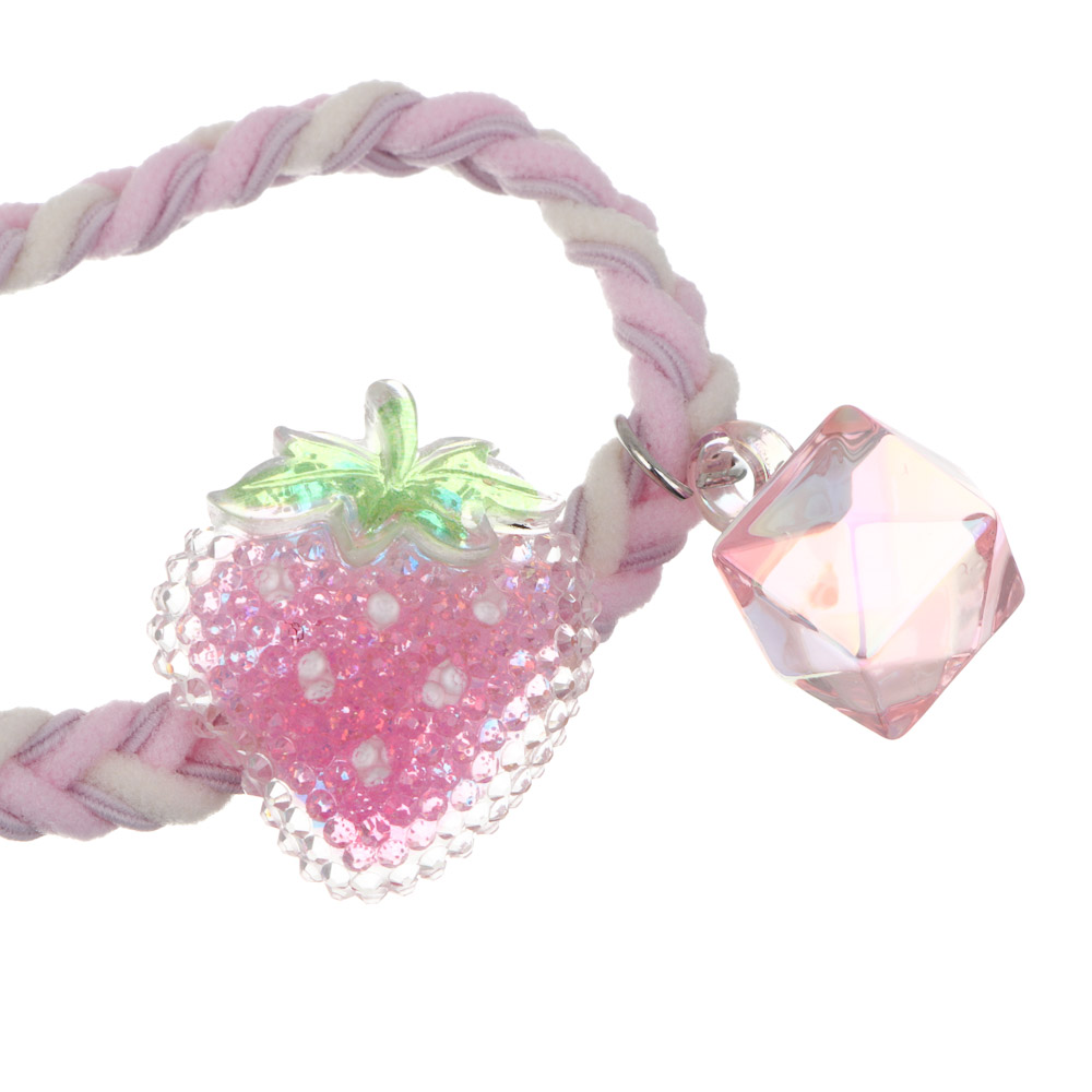 ЮНИLOOK Резинки для волос 2шт, d5,5см, полиэстер, акрил, 6 дизайнов, ACS25-18, арт.№ 321-398