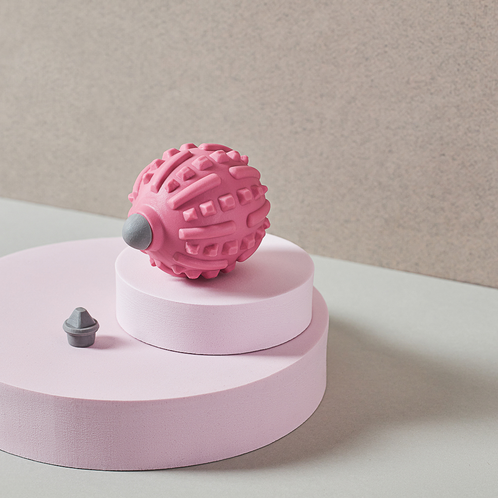 SILAPRO MAX Мяч для миофасциального массажа, d5.5см, TPR, розовый, арт.№ 192-091