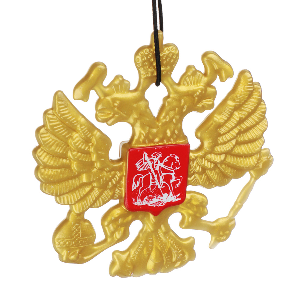 NEW GALAXY Ароматизатор Герб России, 5 гр.,свежесть океана,новая машина, арт.№ 794-632