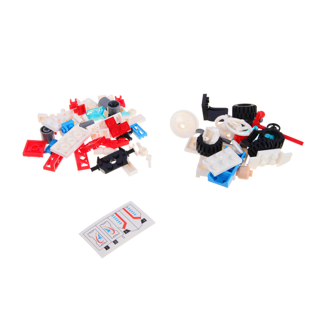 ИГРОЛЕНД Конструктор Космос Исследователи Вселенной, дет. 80-121, 15х10х5 см, 4 дизайна, арт.№ 265-623