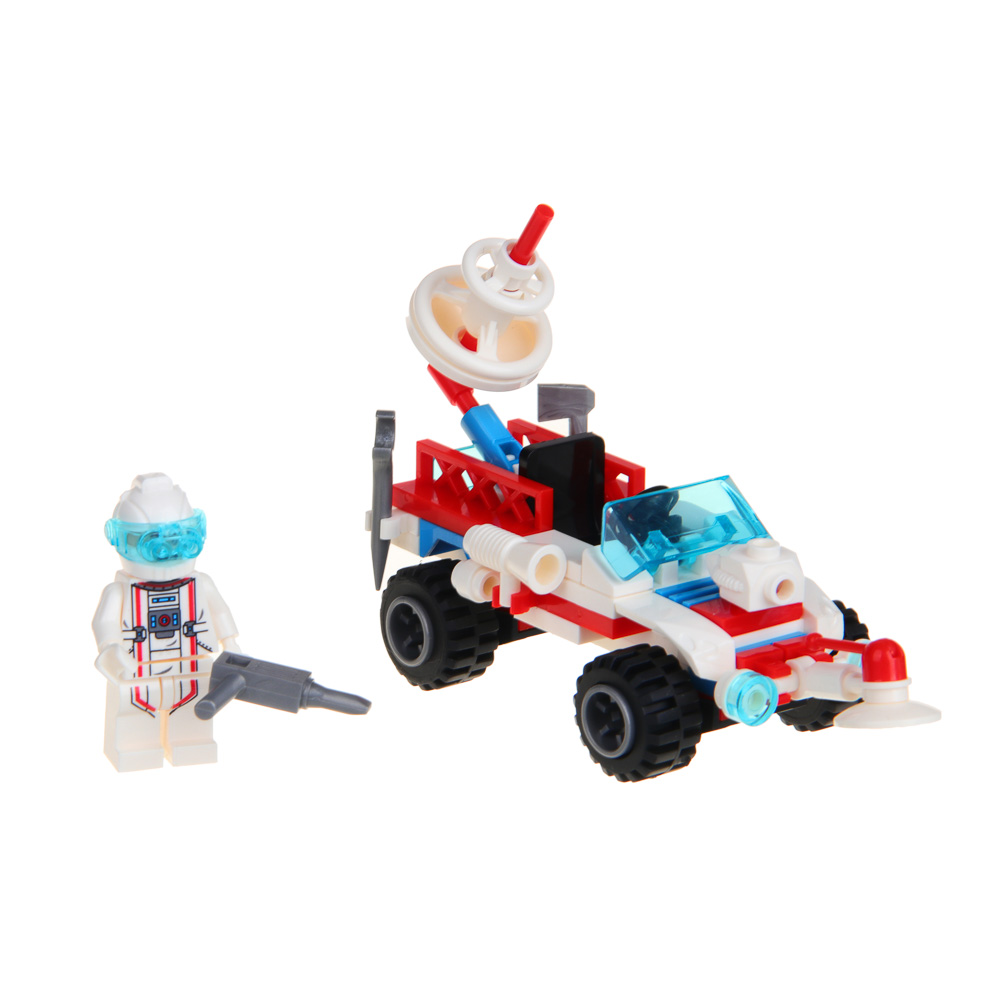 ИГРОЛЕНД Конструктор Космос Исследователи Вселенной, дет. 80-121, 15х10х5 см, 4 дизайна, арт.№ 265-623