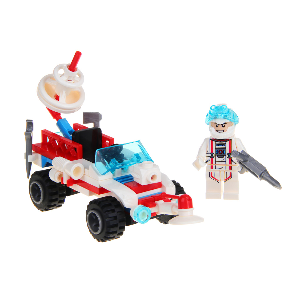 ИГРОЛЕНД Конструктор Космос Исследователи Вселенной, дет. 80-121, 15х10х5 см, 4 дизайна, арт.№ 265-623