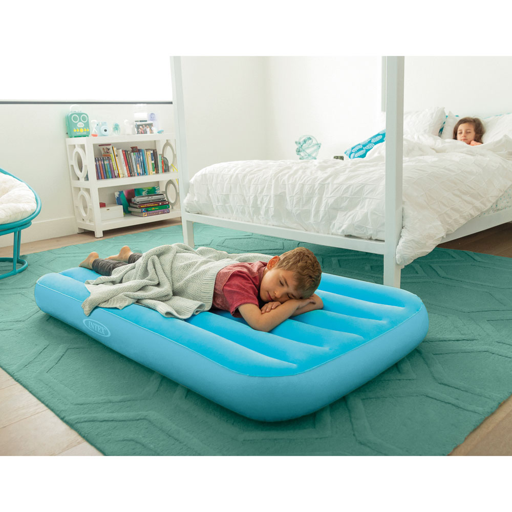 INTEX Матрас надувной COZY KIDZ, для детей до 10 лет, 157x88x18см, до 65кг, 2 цвета, 66803, арт.№ 108-040