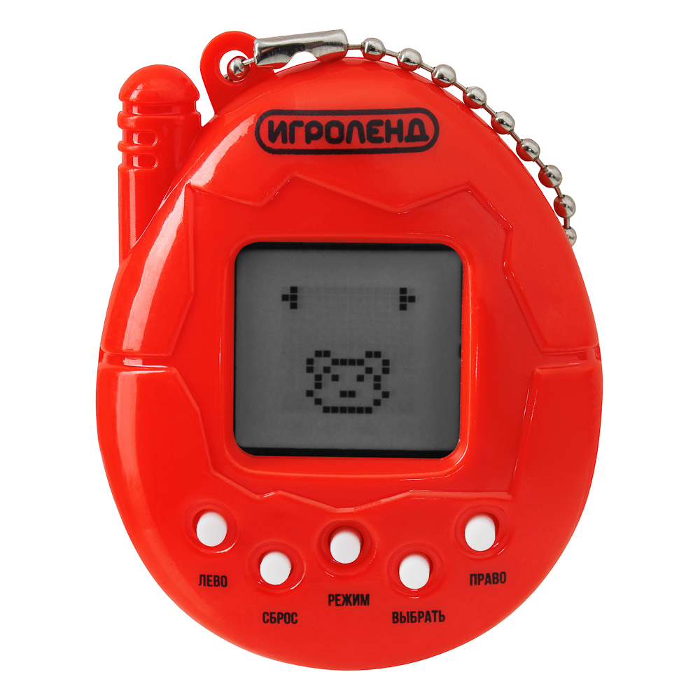 ИГРОЛЕНД Игрушка "Электронное животное", 2AG13, пластик, 4, 8х6см, красный, арт.№ 214-075