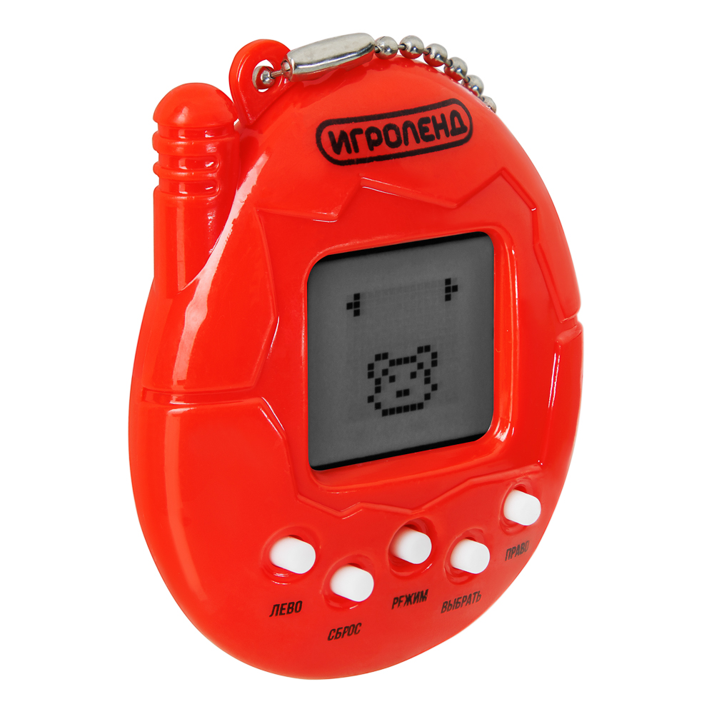 ИГРОЛЕНД Игрушка "Электронное животное", 2AG13, пластик, 4, 8х6см, красный, арт.№ 214-075
