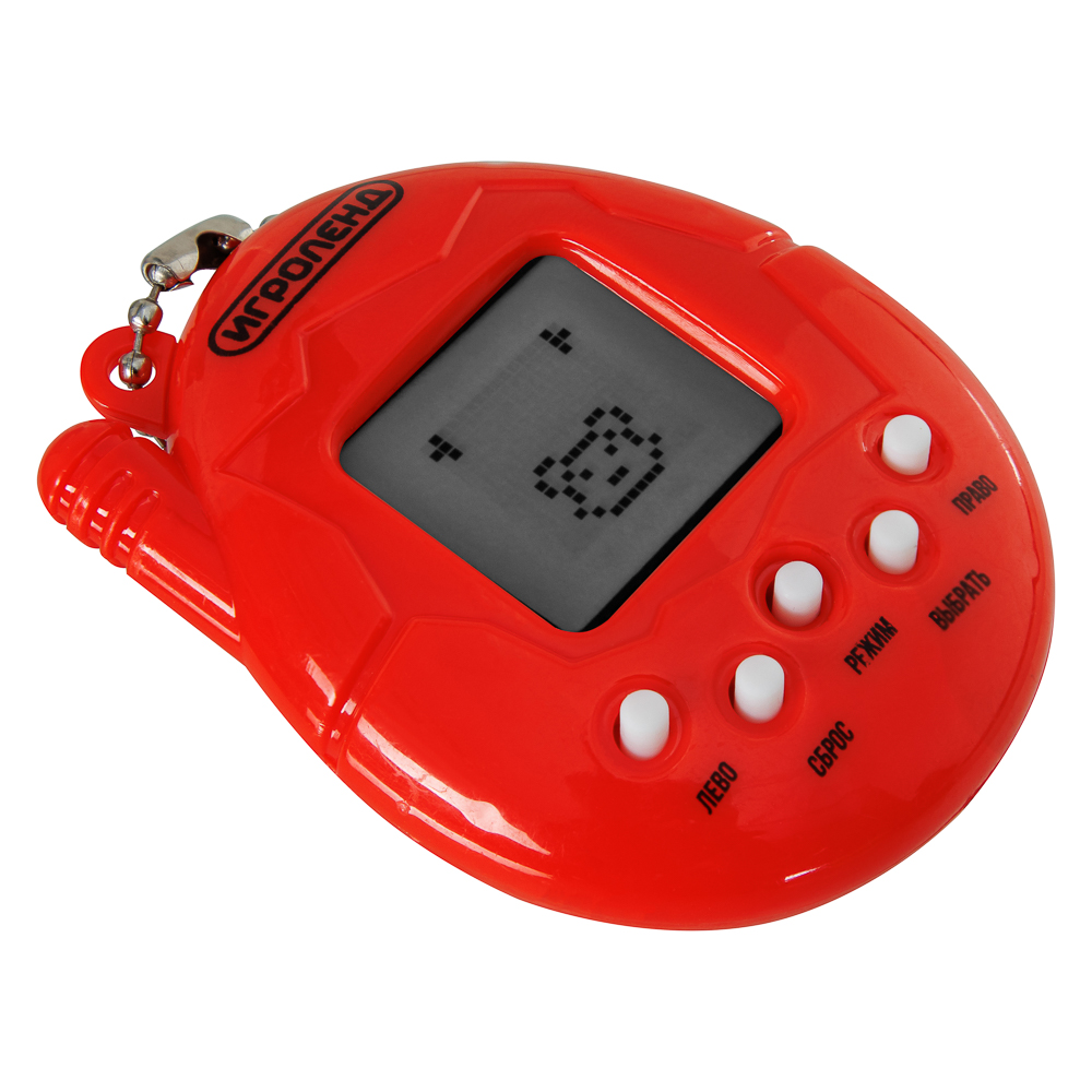 ИГРОЛЕНД Игрушка "Электронное животное", 2AG13, пластик, 4, 8х6см, красный, арт.№ 214-075