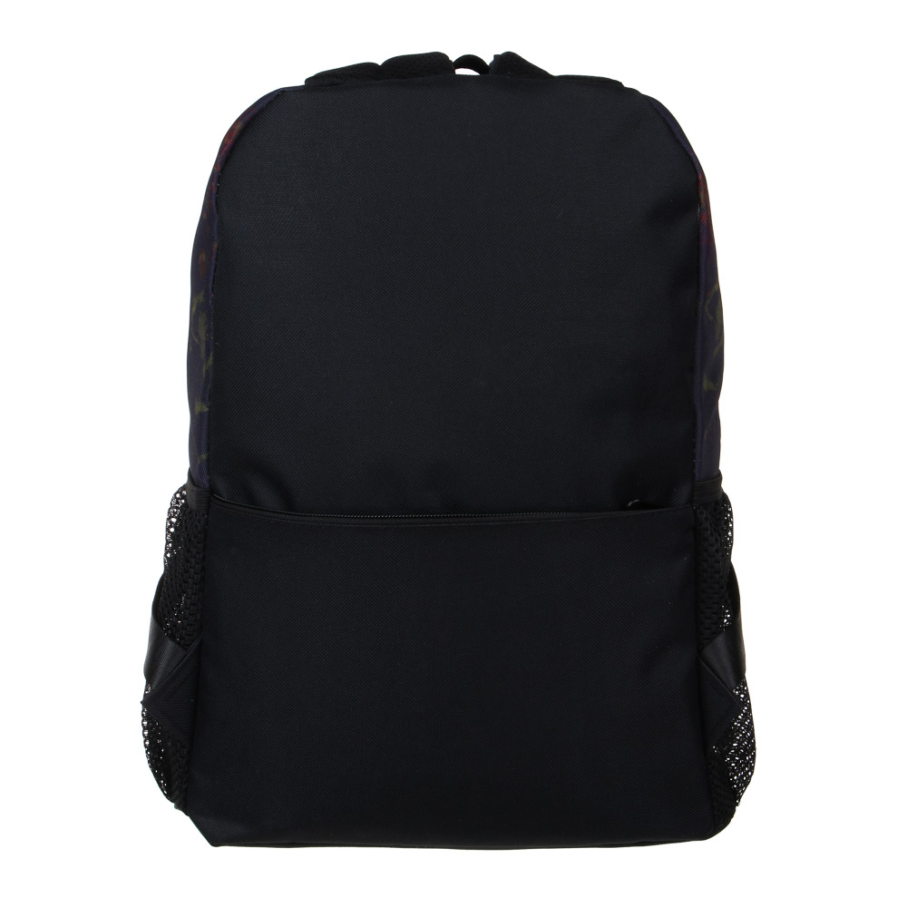 BY СМАЙЛ Рюкзак подростковый, 41x29x18см, 1 отд., 4 карм., темный фон, бутылка для воды в чехле, ПЭ, арт.№ 254-661