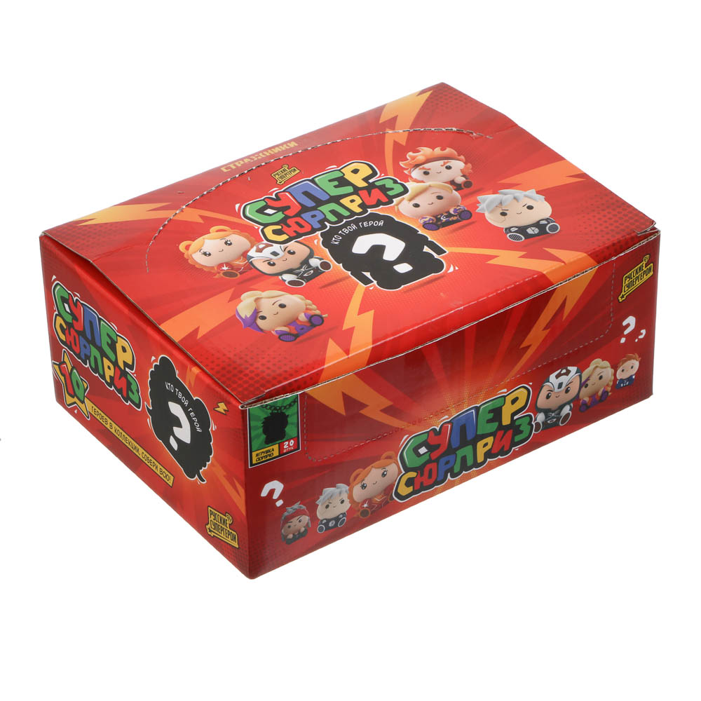 Брелок игрушка "Русские Супергерои", BY, ПВХ, 9х11см, 10 дизайнов, арт.№ 274-291