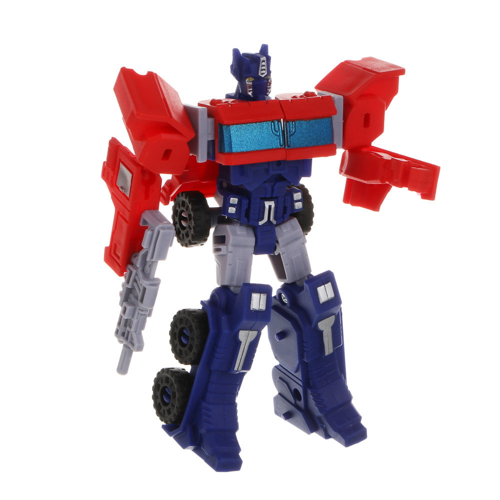 ИГРОЛЕНД Робот трансформирующийся "Авто", PP, 10 дизайнов, 26,4х15,5х7,7 см, арт.№ 296-137