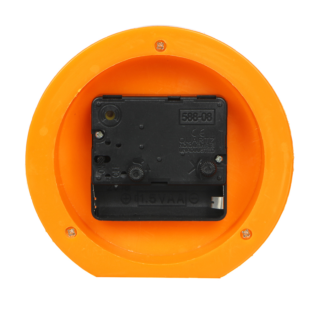 LADECOR CHRONO Будильник электронный "Смайлик", металл, пластик, 10,5х10,5х3,5см, 1хАА, 3 цвета, арт.№ 529-093