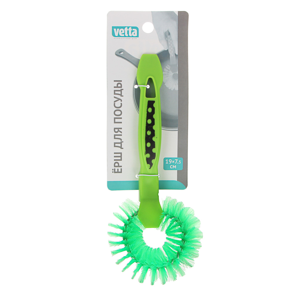 VETTA Ерш для посуды 19x7,5см, пластик, металл, арт.№ 441-122