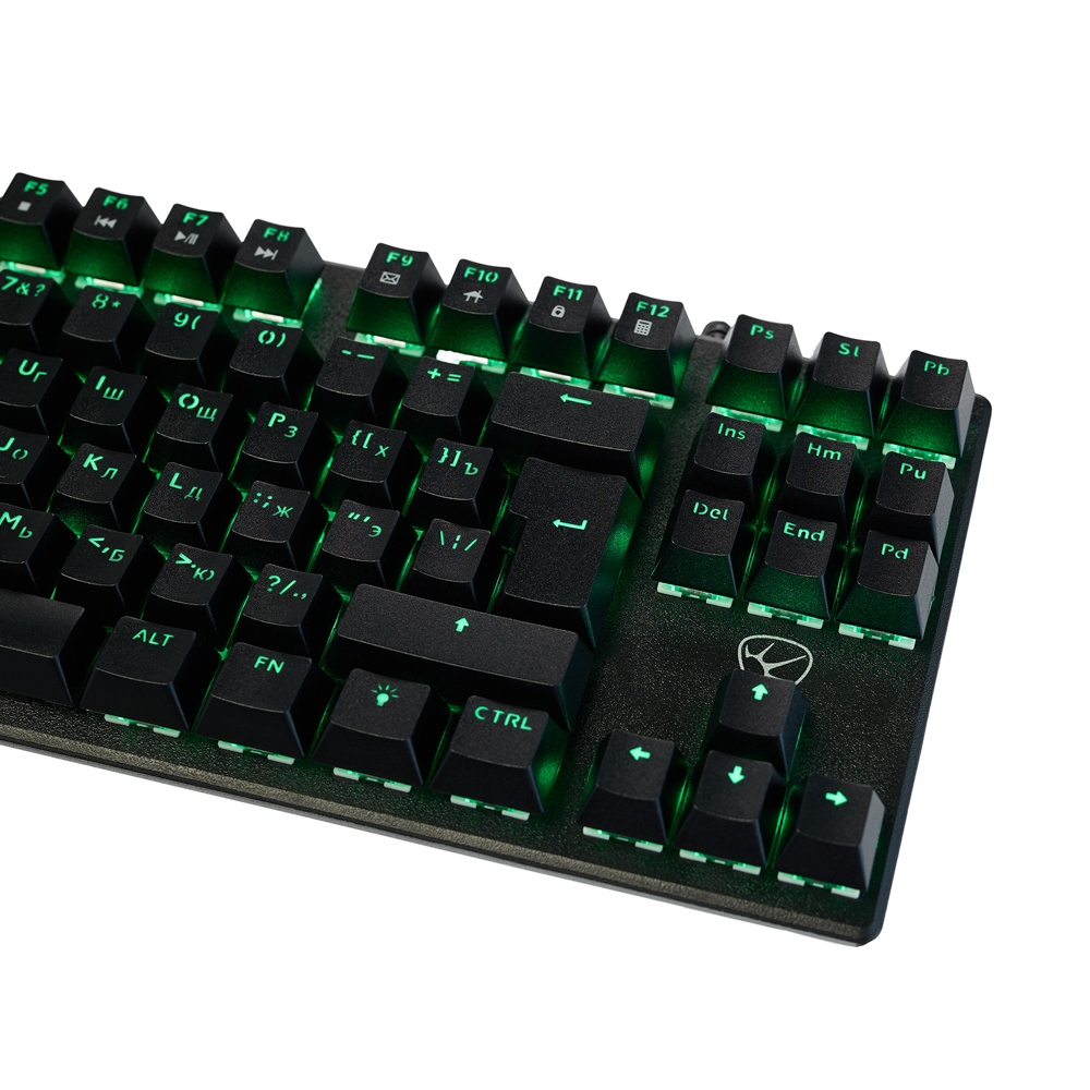 Игровая клавиатура проводная Buckler BY TKL механическая, 87 кл., Outemu "Brown", RGB, 2м, арт.№ 405-073