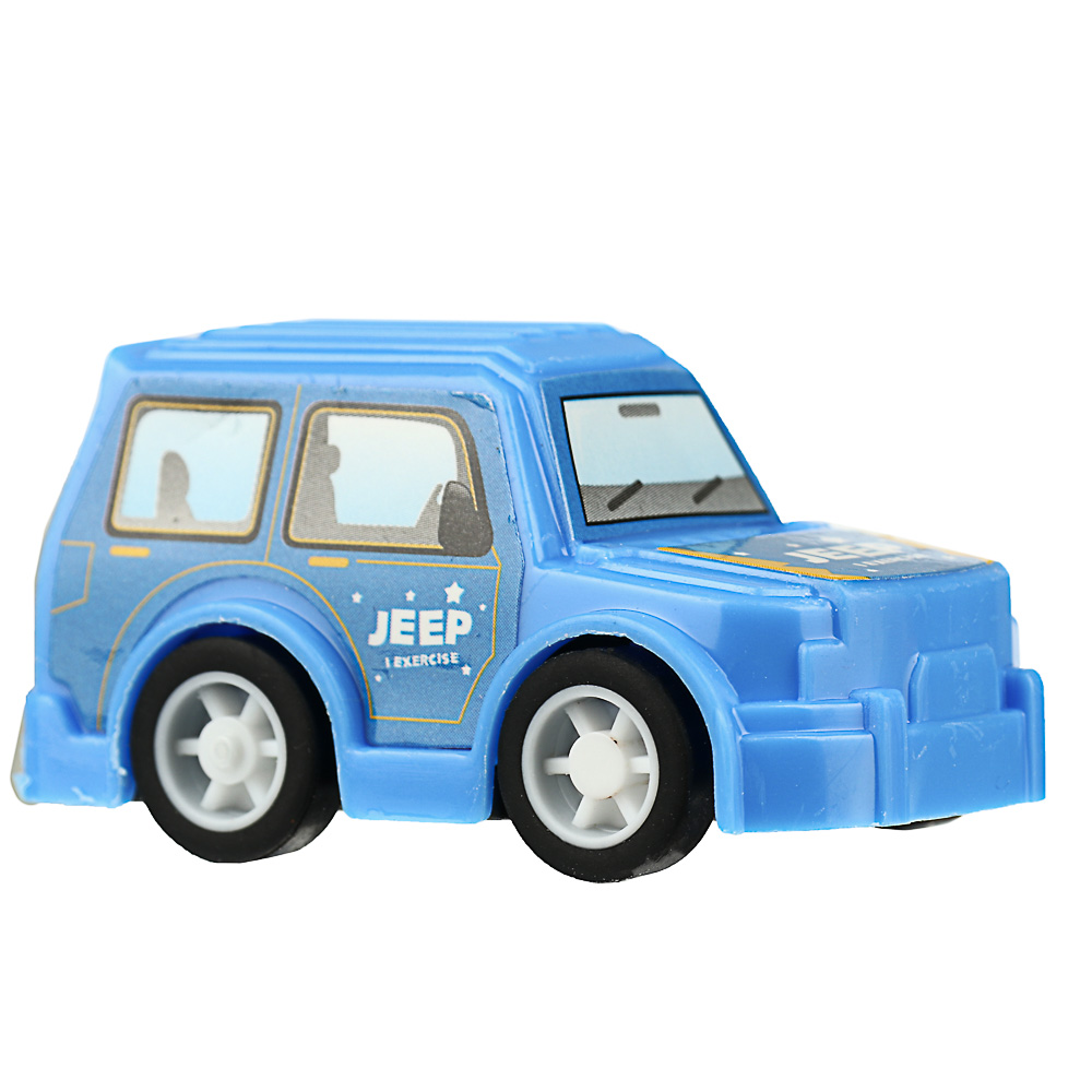 Мини-машинка инерционная, PP, 5,2х2,7х3,3см, 4 дизайна, арт.№ 292-165