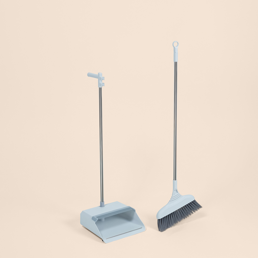 Набор для уборки с щеткой и совком тм VETTA, щетка: 101,5х31, совок: 87х28,5 см, полипропилен, арт.№ 445-005