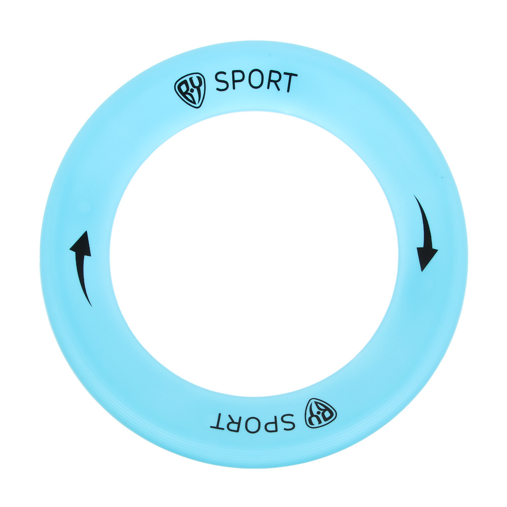 Диск летающий "фрисби", тм BY SPORT, светящийся, 24.5см, PP, арт.№ 007-003