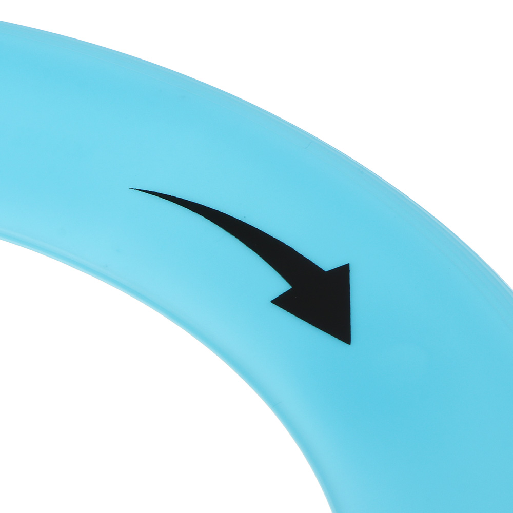 Диск летающий "фрисби", тм BY SPORT, светящийся, 24.5см, PP, арт.№ 007-003