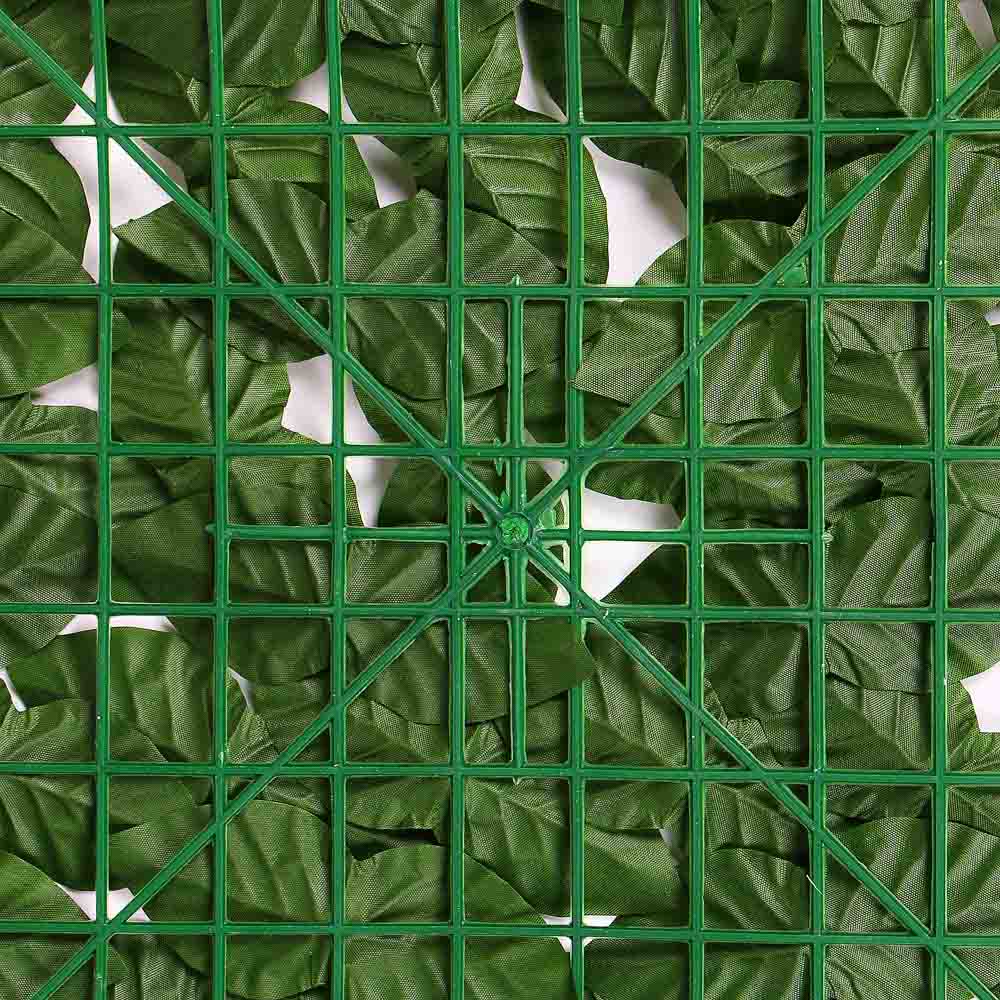 INBLOOM Ограждение из искусственных листьев, 1х3м, темный лист, рулон, арт.№ 172-033