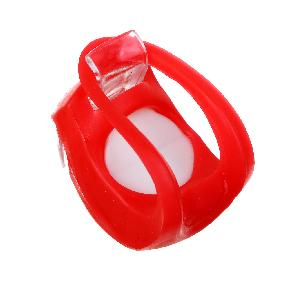 SILAPRO Мини-фонарь велосипедный, 3 режима, 2 LED, 2хAG10 (в комплекте), 2 цвета, арт.№ 195-016