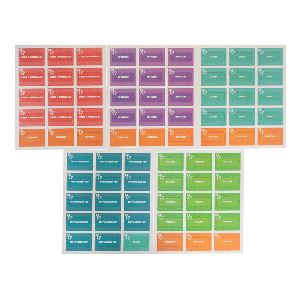 Игра настольная "Викторина" 25,2х21,7х2,4 см, коробка, 7 дизайнов, арт.№ 874-133