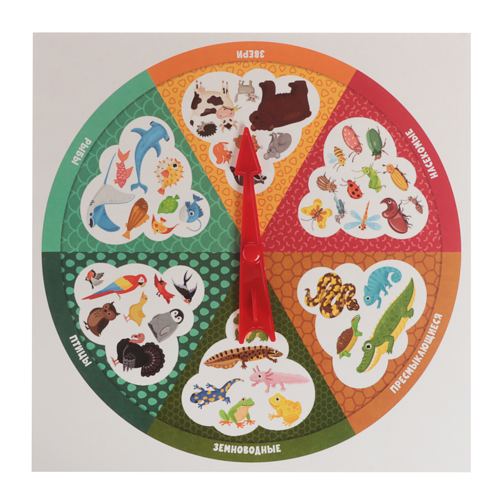 Игра настольная "Викторина" 25,2х21,7х2,4 см, коробка, 7 дизайнов, арт.№ 874-133