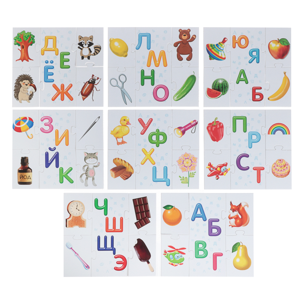 Пазл-игра для детей "Школа дошколят", 40 эл, коробка, 22х19,5х5,3см, 2 дизайна, арт.№ 874-134