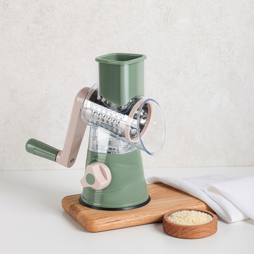 SATOSHI Овощерезка многофункциональная 3 в 1, барабанная, арт.№ 885-001