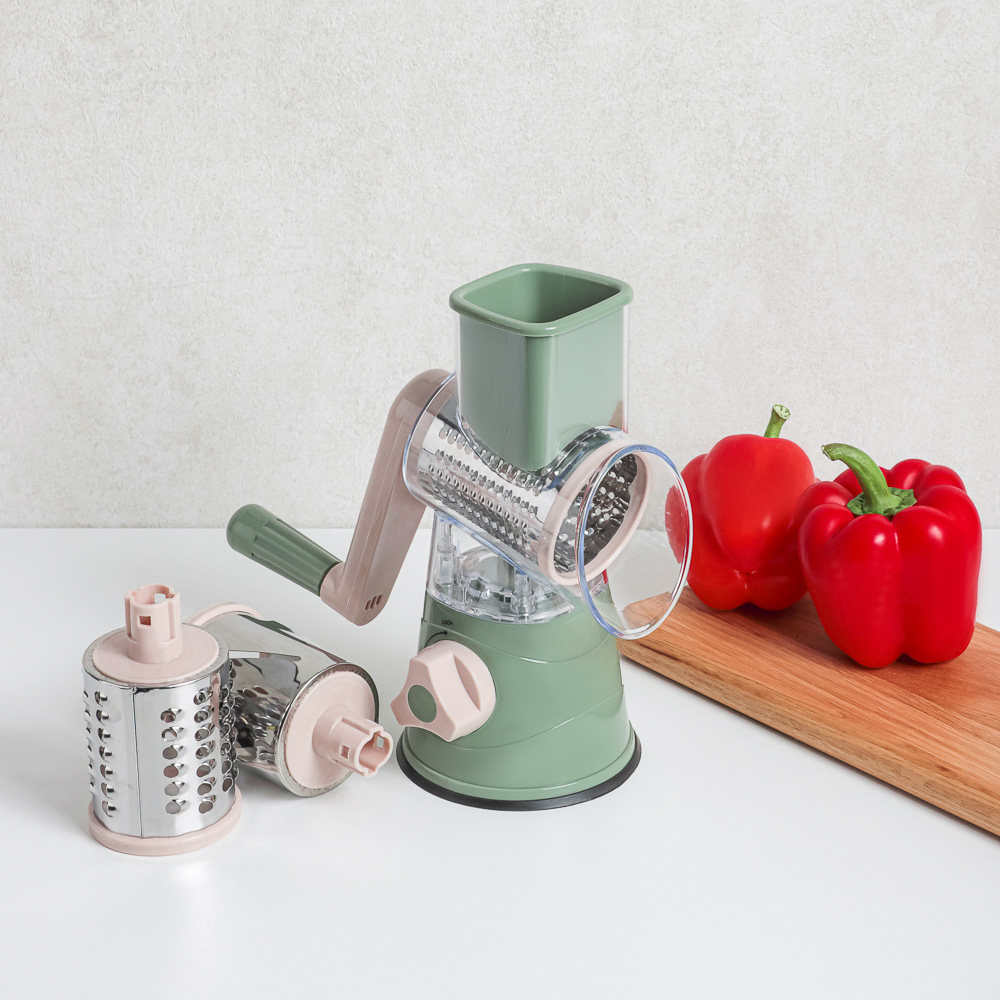 SATOSHI Овощерезка многофункциональная 3 в 1, барабанная, арт.№ 885-001