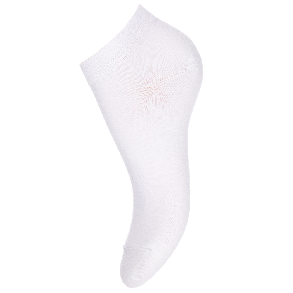 GALANTE Набор носков 5 пар, укороченные, р.23-25, 85% хл, 10% полиамид, 5% спандекс, цв.белый, #47, арт.№ 019-432