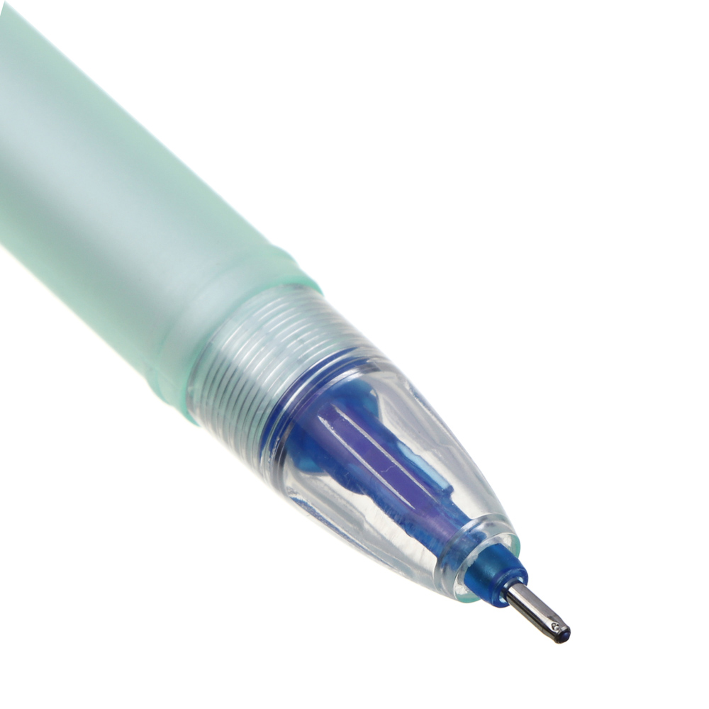 Ручка гелевая "пиши-стирай" синяя, с фигуркой "Вкусняшки", 4 дизайна, арт.№ 591-219