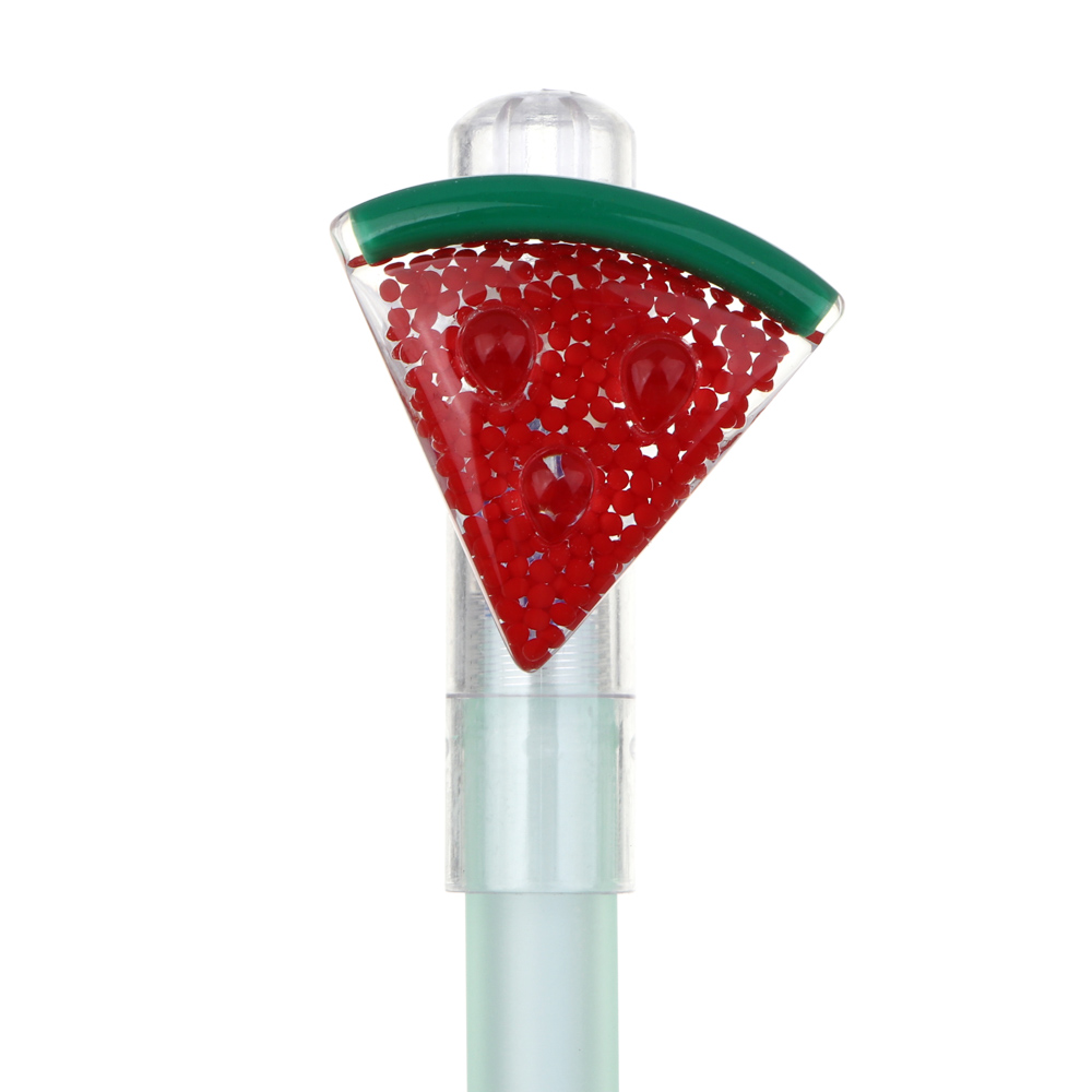 Ручка гелевая "пиши-стирай" синяя, с фигуркой "Вкусняшки", 4 дизайна, арт.№ 591-219