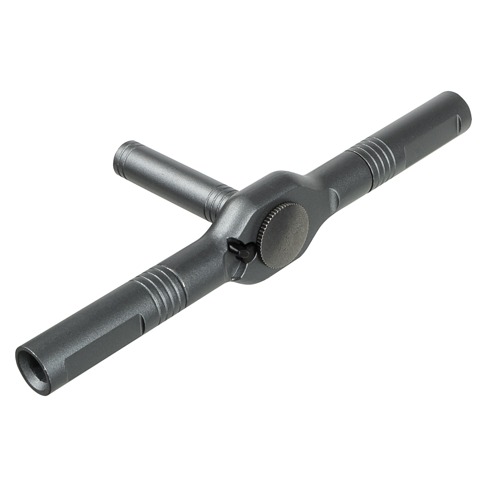 Отвертка-вороток тм ЕРМАК, Т-образная с трещоточным механизмом и набором бит (24шт), арт.№ 651-268