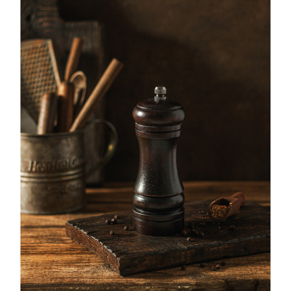 VETTA Мельница для специй деревянная темная 14см P 001-05P, арт.№ 827-034