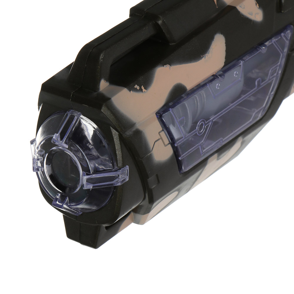 ИГРОЛЕНД Пистолет "Ночной штурм", свет, звук, вибрация, 3хАА, HIPS, 18х3,5х34 см , 2 дизайна, арт.№ 261-792