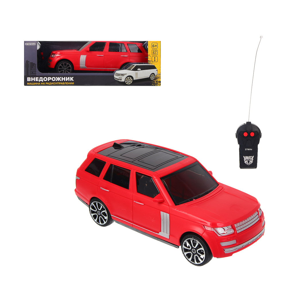 ИГРОЛЕНД Машина радиоуправляемая "Внедорожник", 2-кан., 6хАА, ABS, РР, арт.№ 293-237