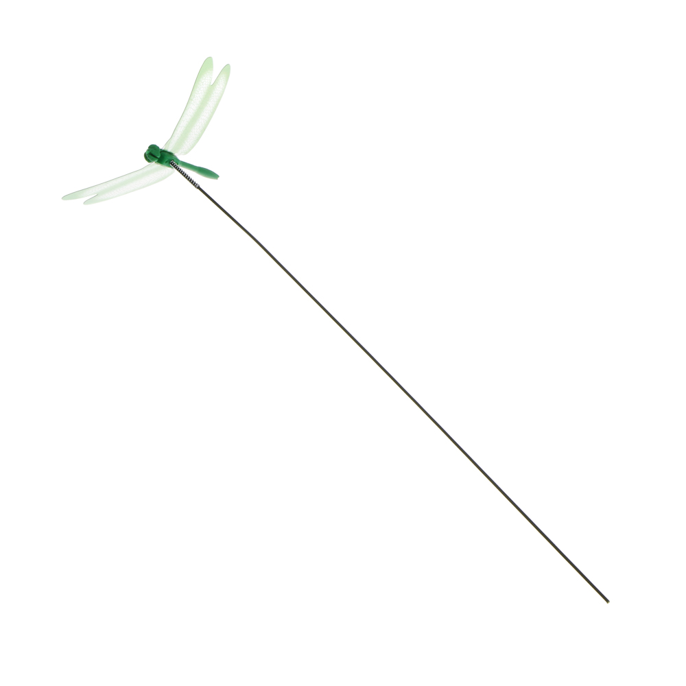 Фигурка на стержне "Стрекоза" тм INBLOOM, 5х9х25см, ПВХ, металл, арт.№ 153-196