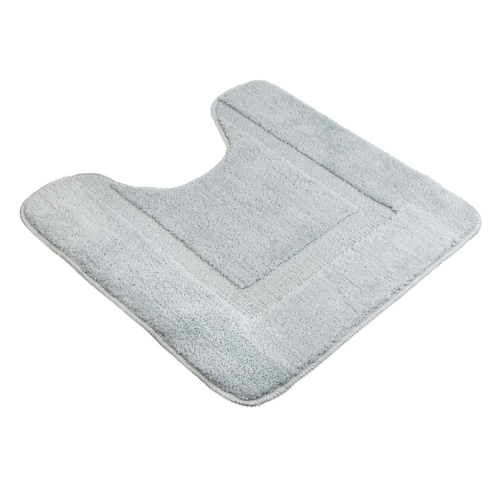 Коврик для туалета тм VETTA Ардеа, 50х50 см, микрофибра, 2 цвета, арт.№ 462-659