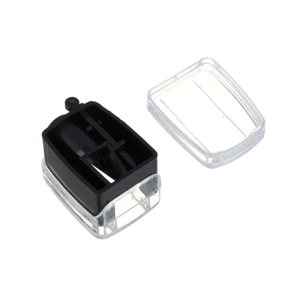 ЮНИLOOK Точилка для косметических карандашей 3,2х2,3х2 см, PS, черный, ВЗ24-22, арт.№ 357-308