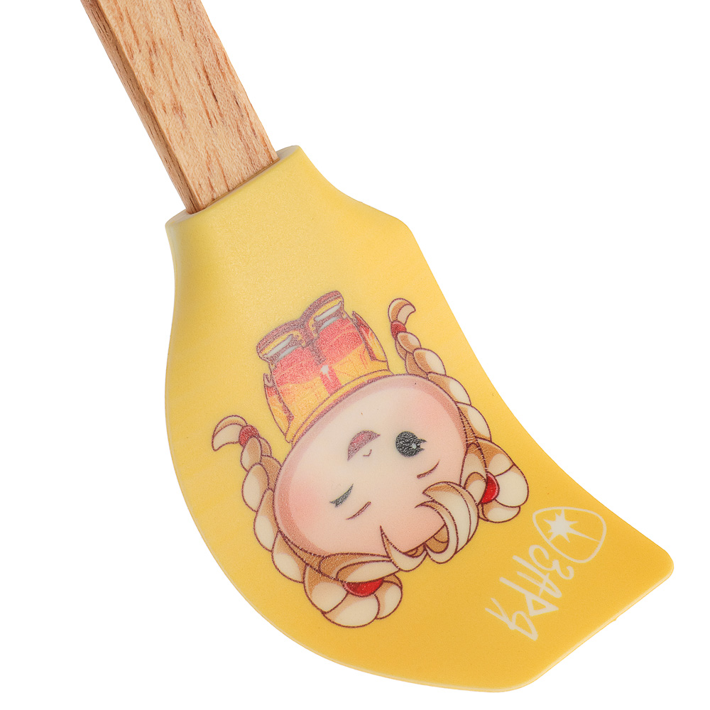 BY Русские Супергерои Набор 2 пр., лопатка силиконовая Заря, форма для печенья, арт.№ 856-067