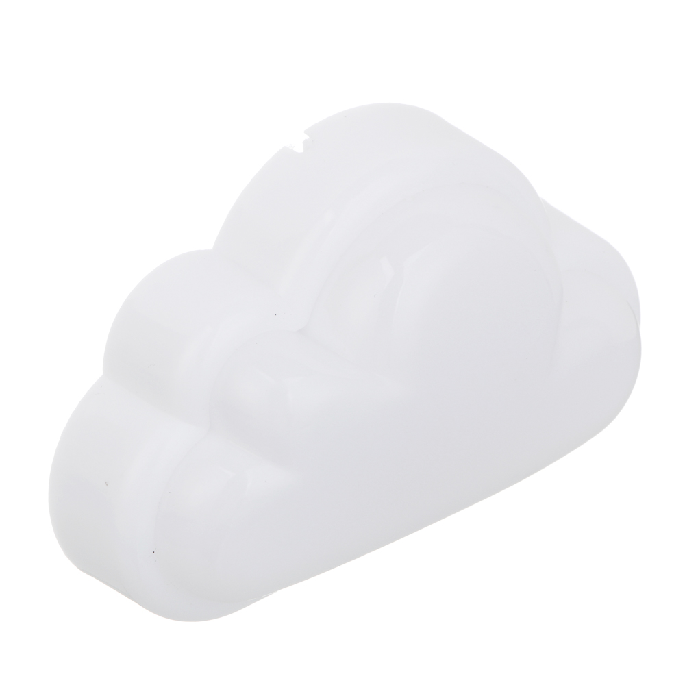 Светильник-ночник в розетку BY Облако светодиодный, 1Вт, 10см, 230В, пластик, белый, арт.№ 417-187