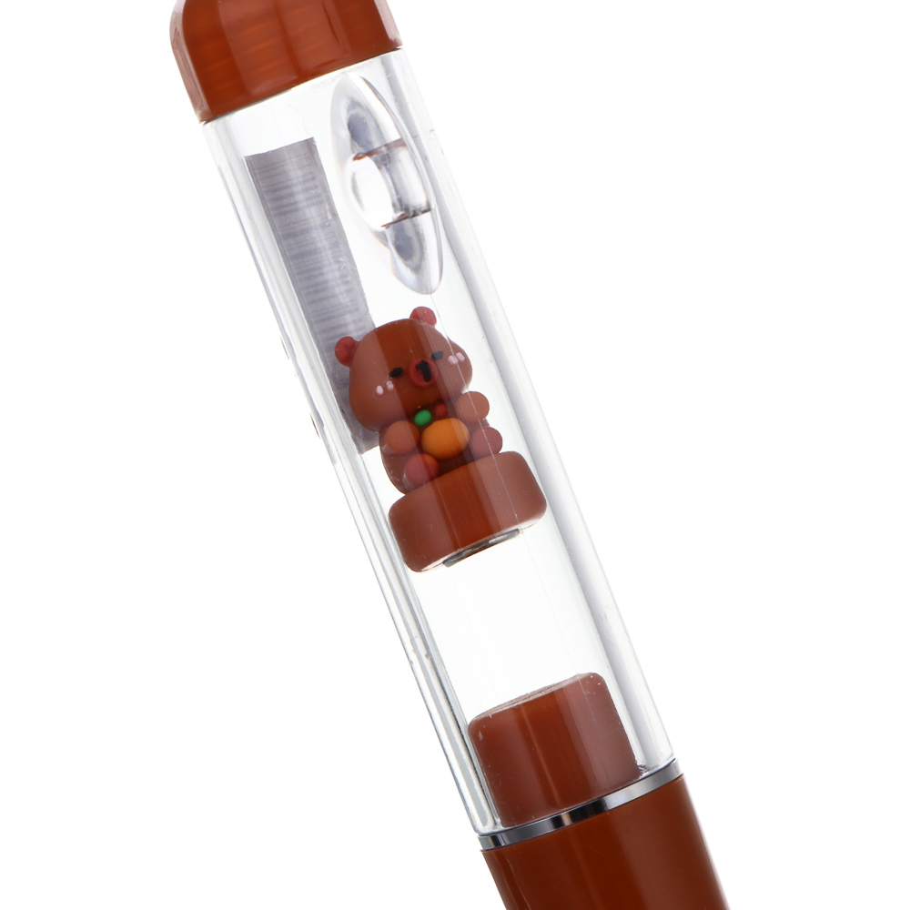 Ручка шариковая синяя, "Капибара", с магнитом, шоу-бокс, арт.№ 591-280