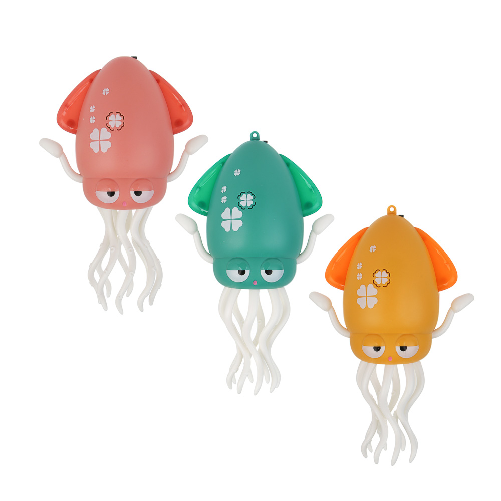 ИГРОЛЕНД Игрушка музыкальная "Осьминожка", звук, свет, движ., USB, 3.7V, 500mA, 12,6х8,2х20,5см, арт.№ 272-877