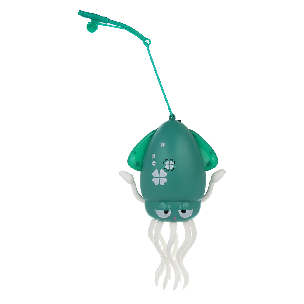 ИГРОЛЕНД Игрушка музыкальная "Осьминожка", звук, свет, движ., USB, 3.7V, 500mA, 12,6х8,2х20,5см, арт.№ 272-877