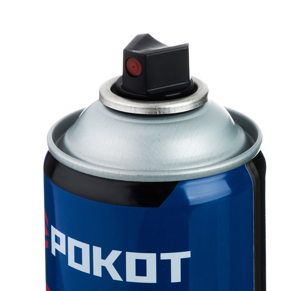 РОКОТ Краска аэрозоль 400мл, черная, матовая, арт.№ 759-053