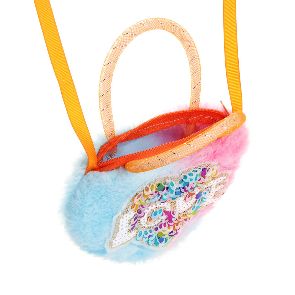 Сумка детская мягкая "Малышка", полиэстер, тм ИГРОЛЕНД  13,5х13,5 см, арт.№ C46-007