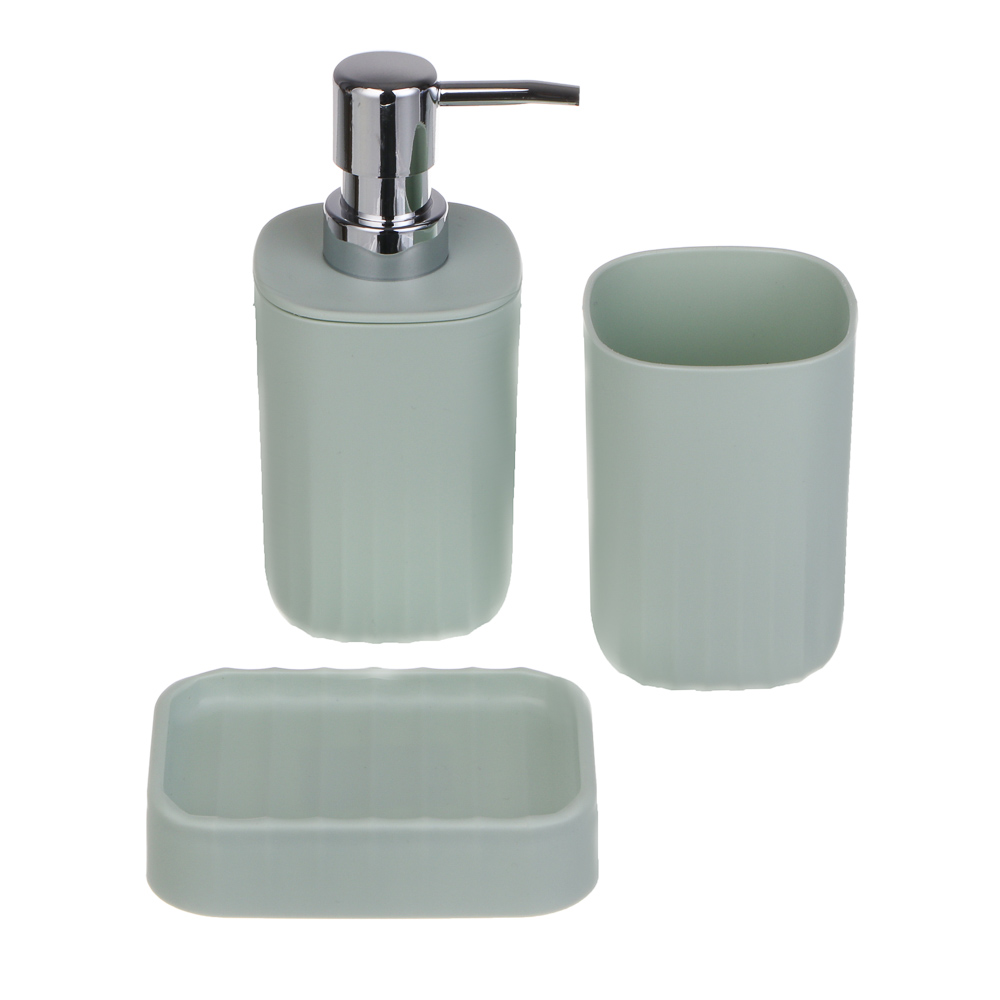 Стакан для ванной комнаты тм VETTA Сидней, пластик, PP, оливковый 7x10см, арт.№ 463-575