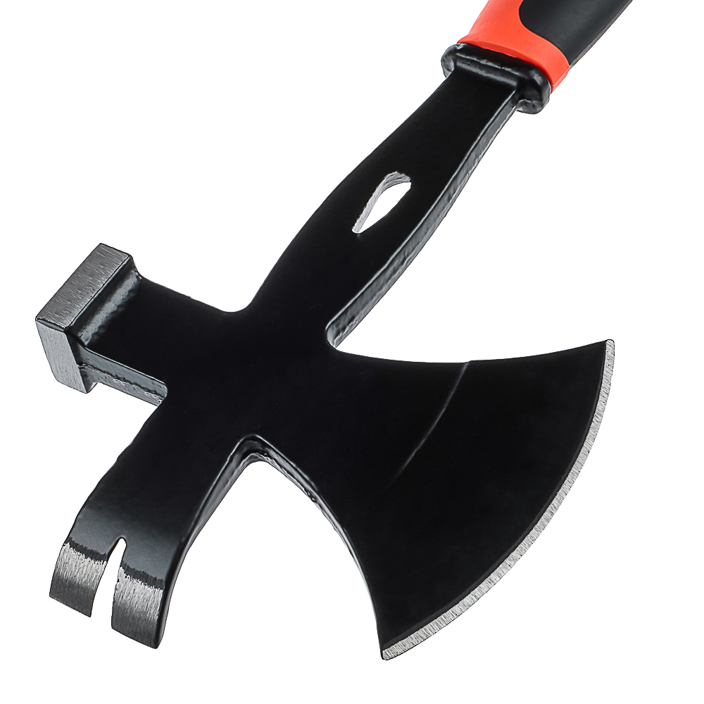 ЕРМАК Топор многофункциональный (молоток+гвоздодёр) 600г с 2х-компонентной рукояткой, арт.№ 617-368