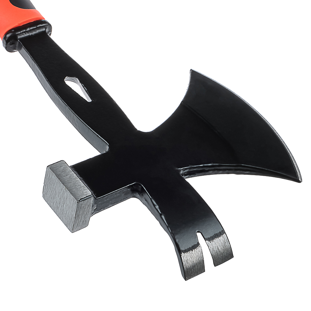 ЕРМАК Топор многофункциональный (молоток+гвоздодёр) 600г с 2х-компонентной рукояткой, арт.№ 617-368